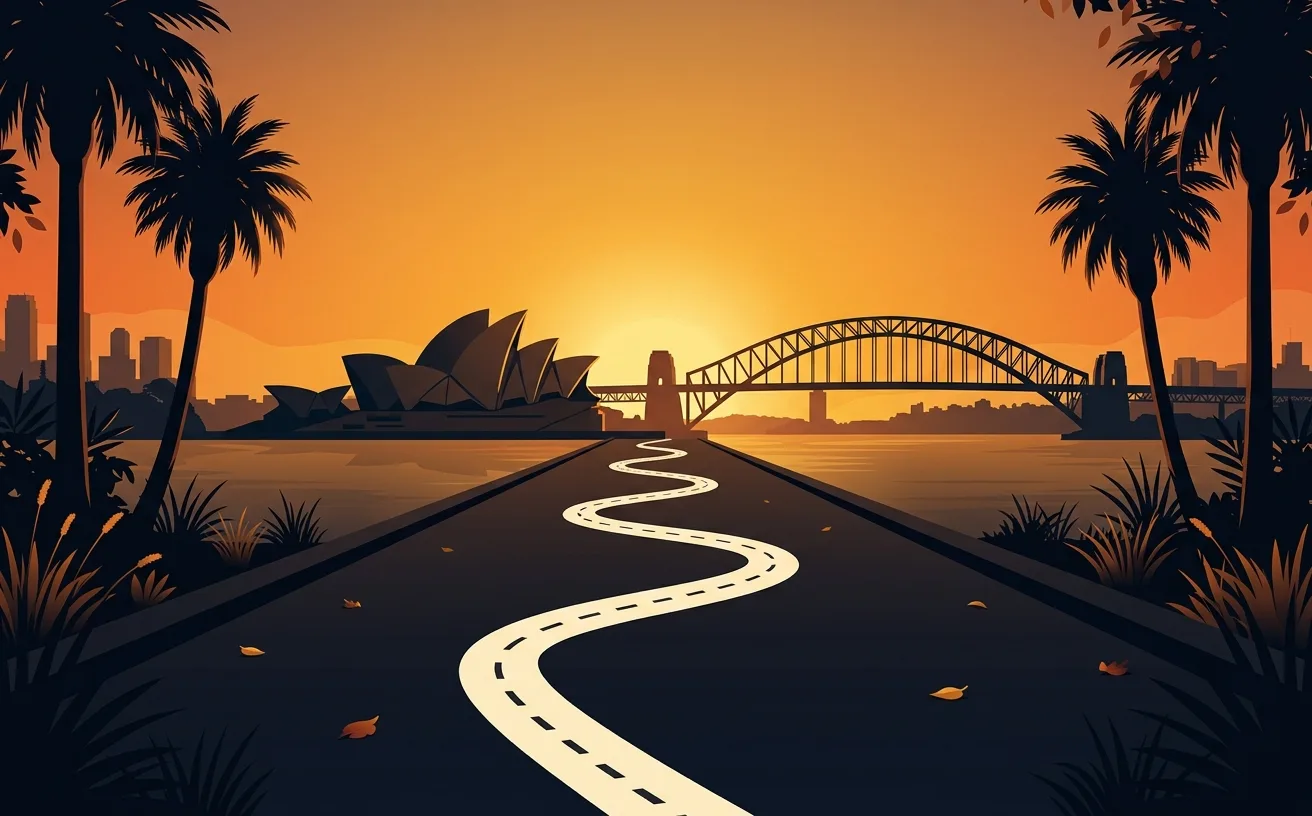 Sydney marathon landmark